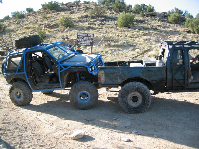 Billings Canyon - Getting Dale back to his trailer